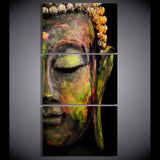 Buddha Statue Abstract Painting