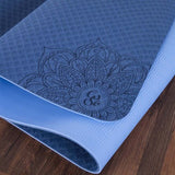 Designed Yoga Mat With Yoga Bag Balance Pad