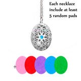 Vintage Aromatherapy Perfume Essential Oils Diffuser Necklace