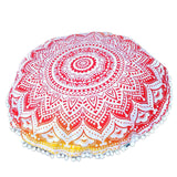Indian Large Mandala Floor Pillowcase